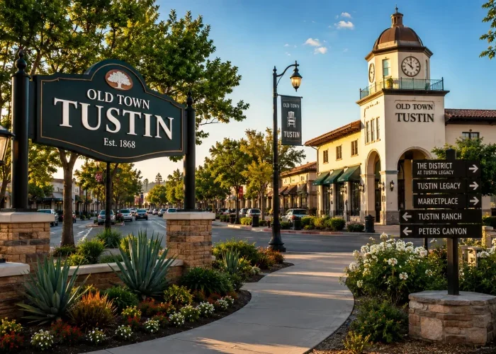 Old Town Tustin California community district representing criminal defense services in Tustin and Orange County