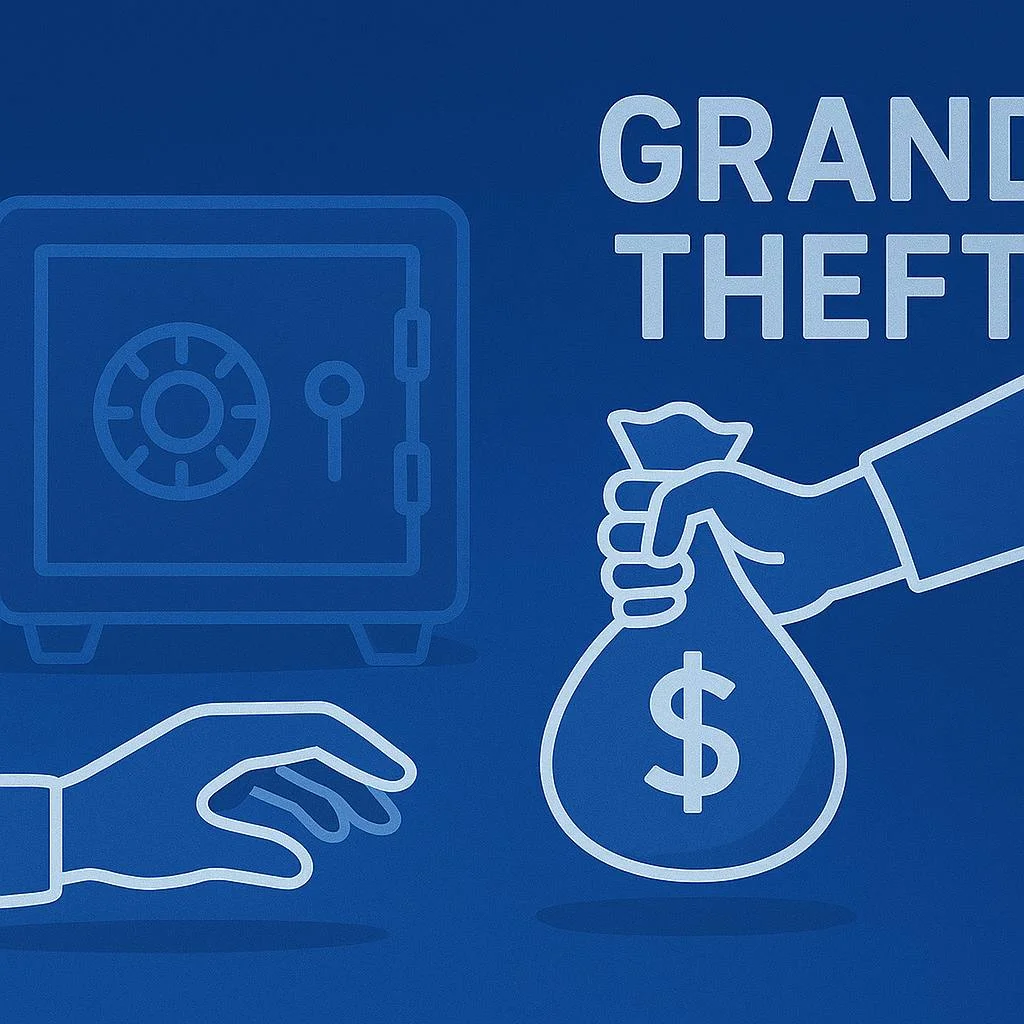 Santa Ana grand theft defense attorney representing clients accused of stealing high-value property or assets.